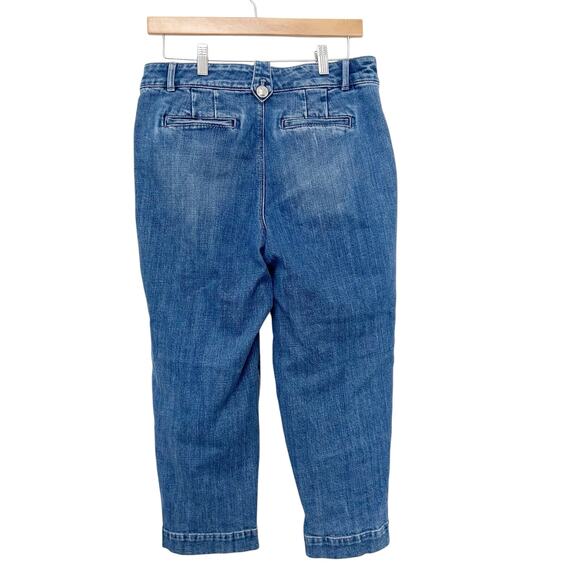 Talbots Sailor Cropped Jeans Sz 8P - Picture 5 of 5